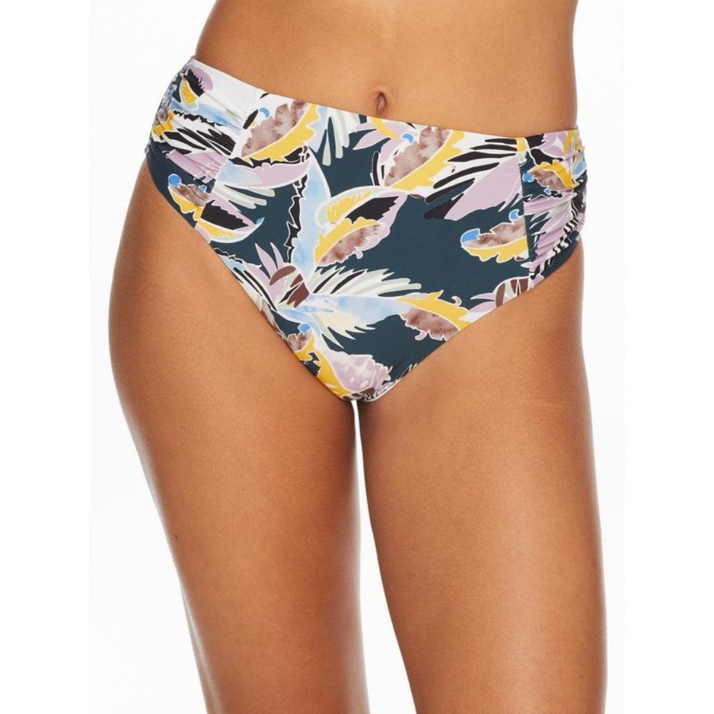 Birdsong | NWT WanderLust Ruched High-Waist Bikini Bottom